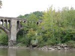 CSX Railroad Bridge over Salt Fork River South end